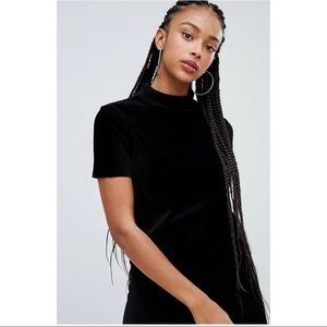 Never worn black corduroy top from asos.